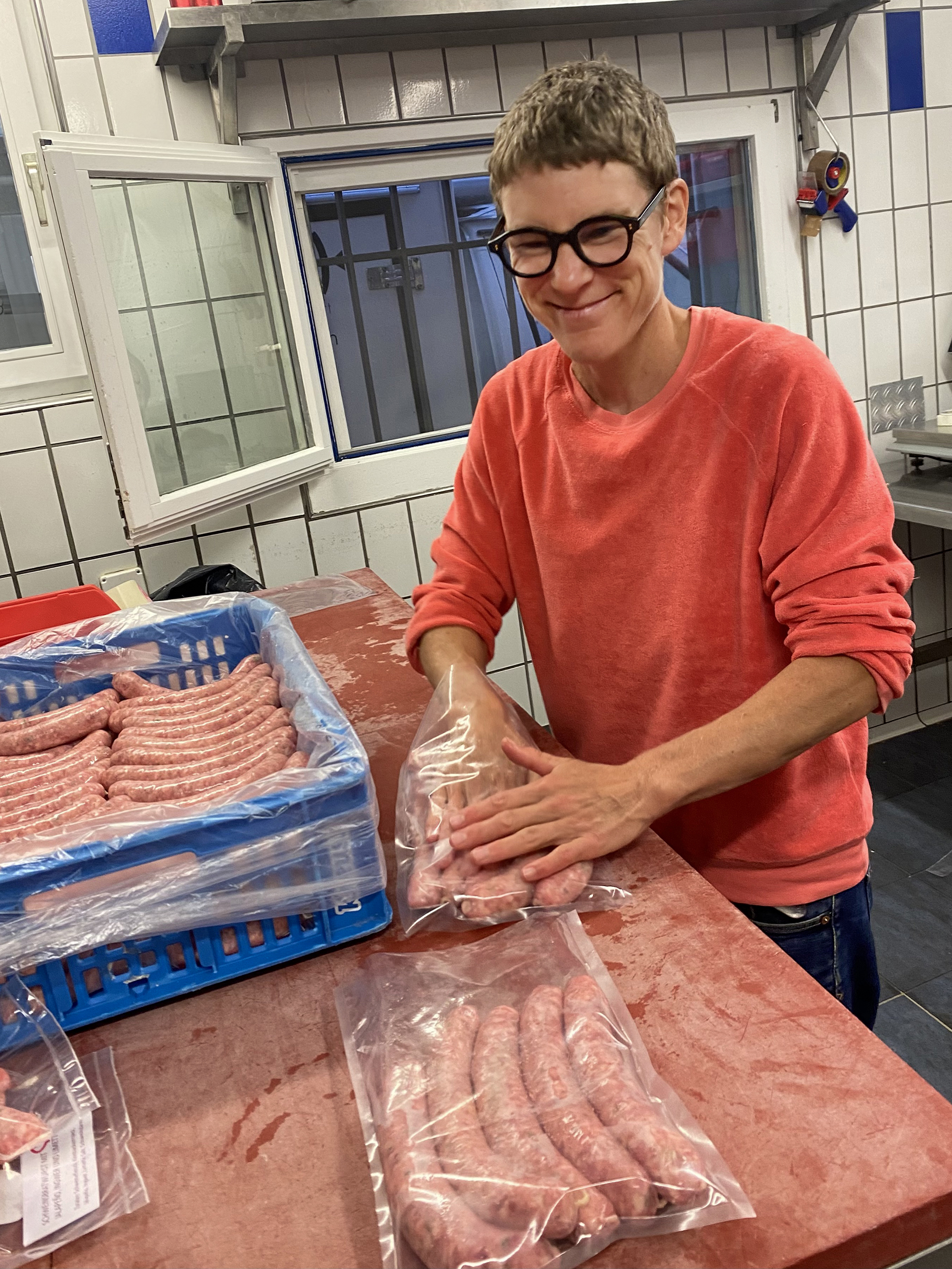 Metzg Würste, Lene Halter